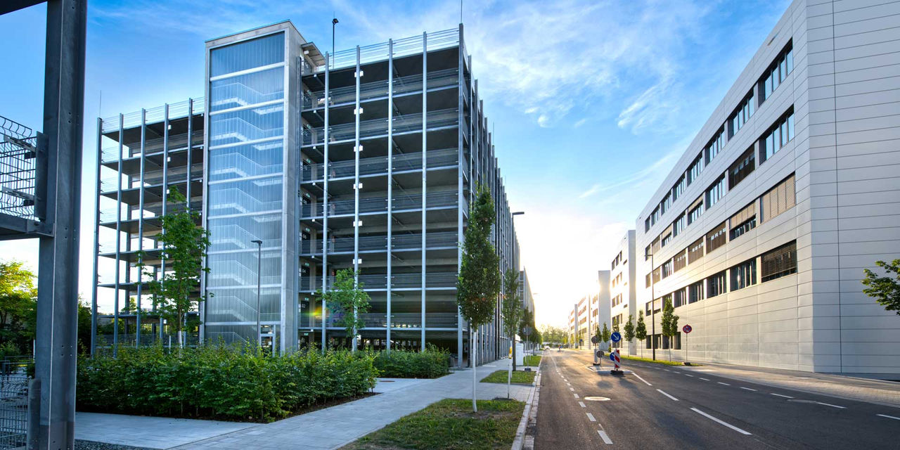 Parkhäuser Siemens Campus