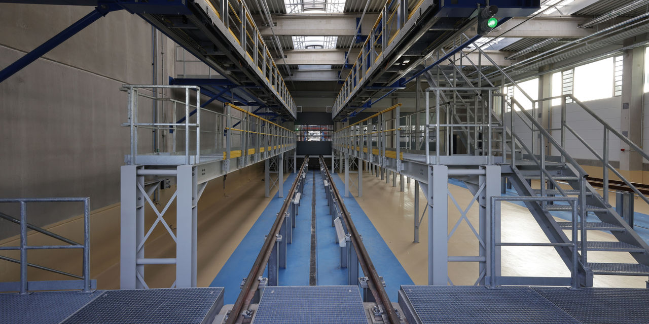 Hamburg, Wartungshalle RAILPOOL