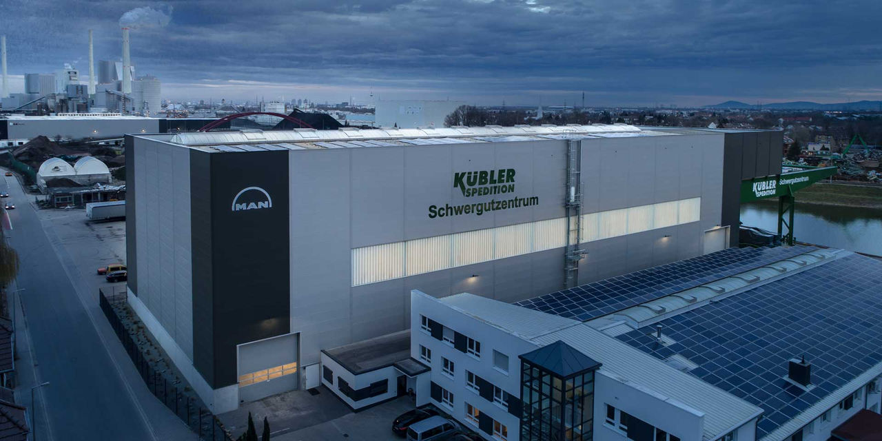 Schwerlastverladehalle Kübler