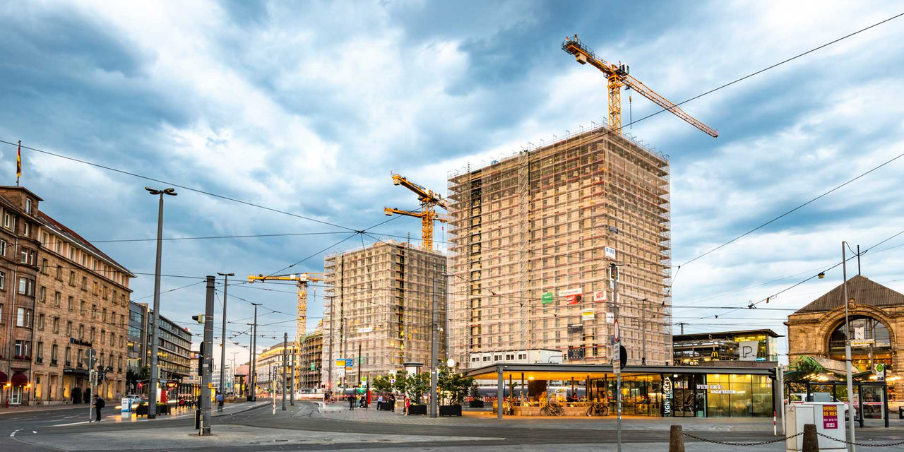 Hotel- und Bürogebäude Tafelhof-Palais