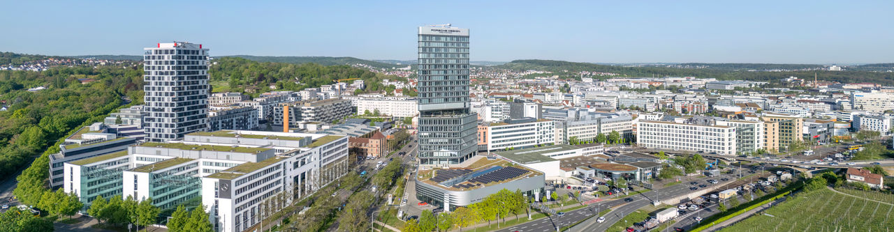Porsche Zentrum Stuttgart und Porsche Design Tower