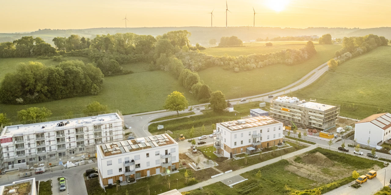 Pfaffenhofen, Mehrfamilienhäuser WBG Pfaffenleiten