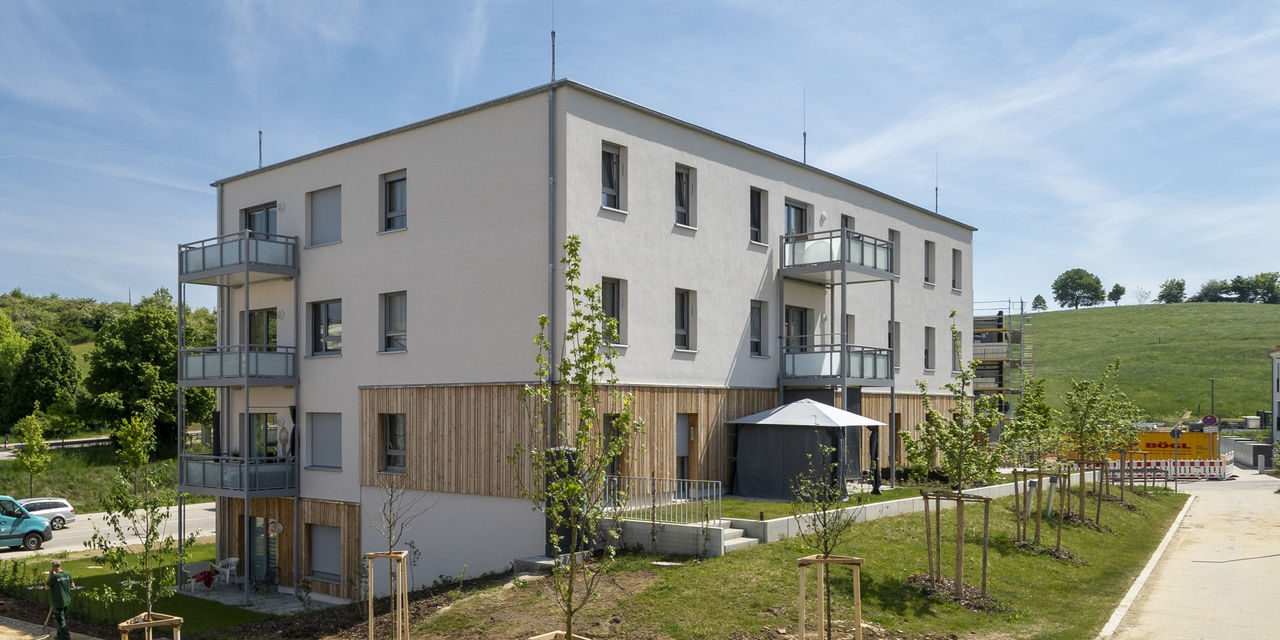 Pfaffenhofen, Mehrfamilienhäuser WBG Pfaffenleiten
