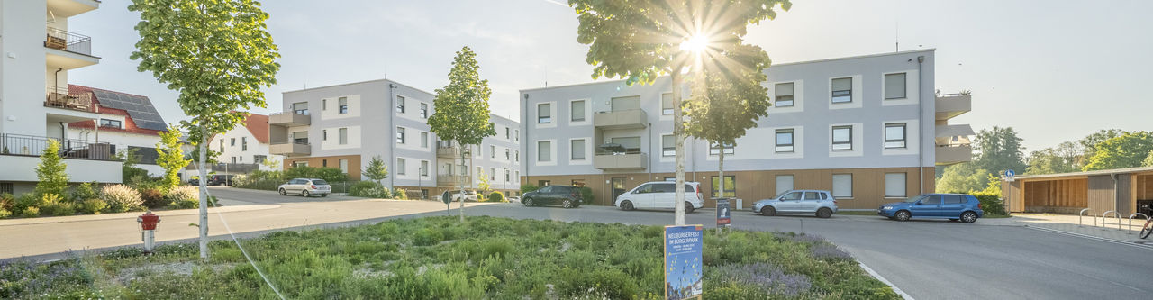 Pfaffenhofen, Mehrfamilienhäuser WBG Weingarten