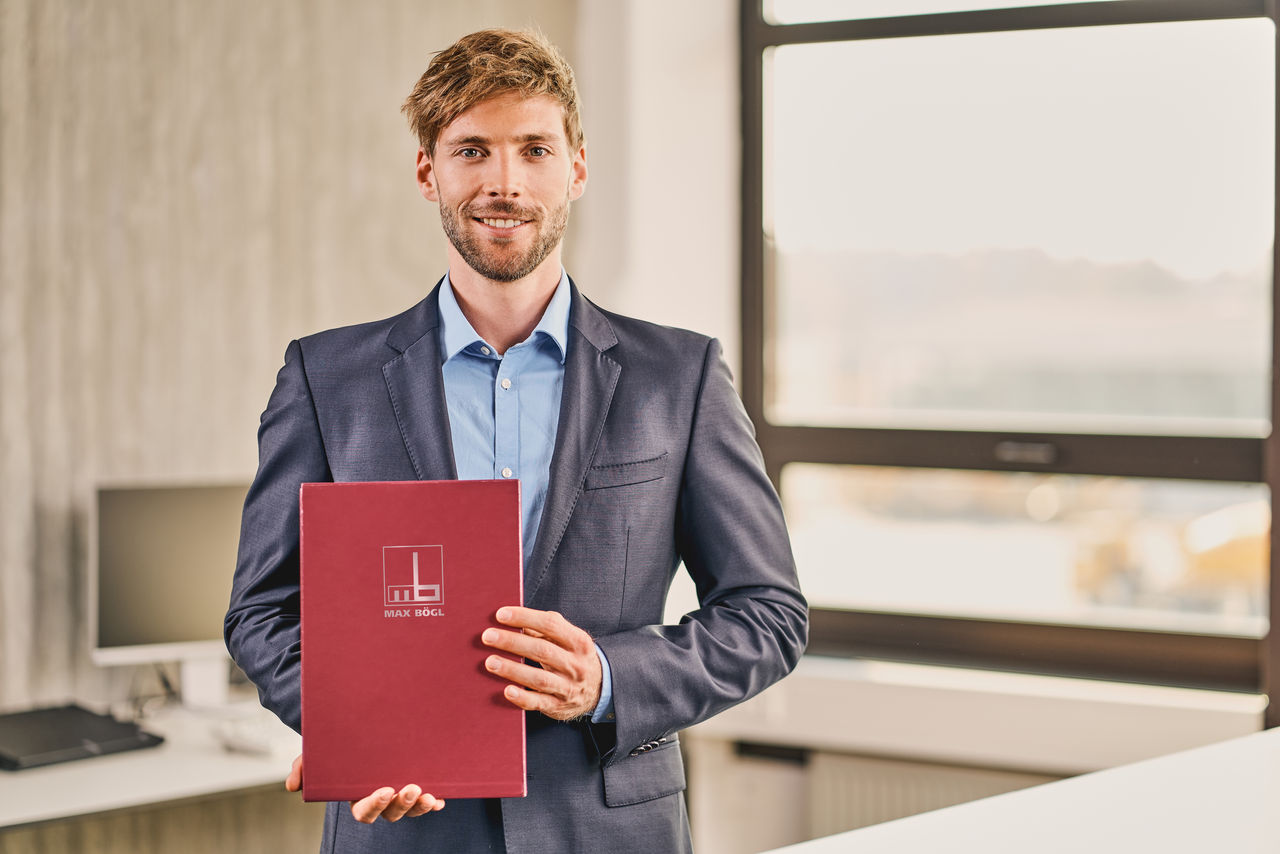 Studierende bei Max Bögl