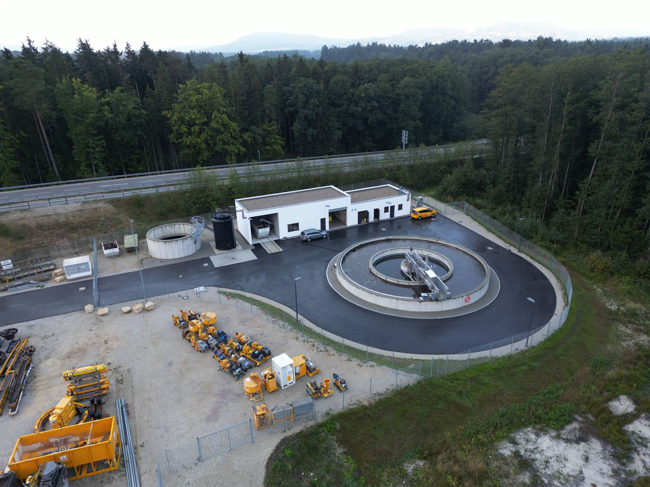 Kläranlage bei Max Bögl