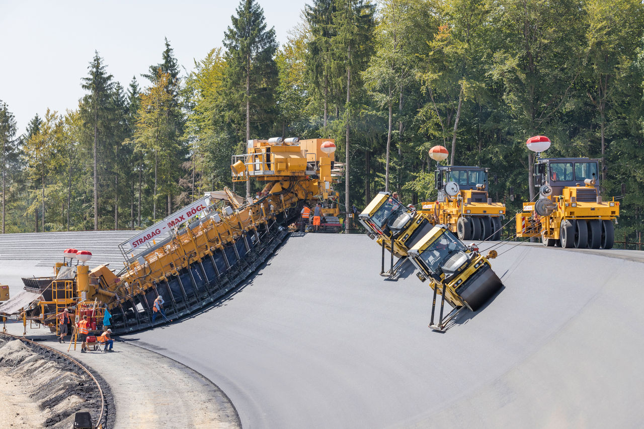 Steilkurvenfertigung