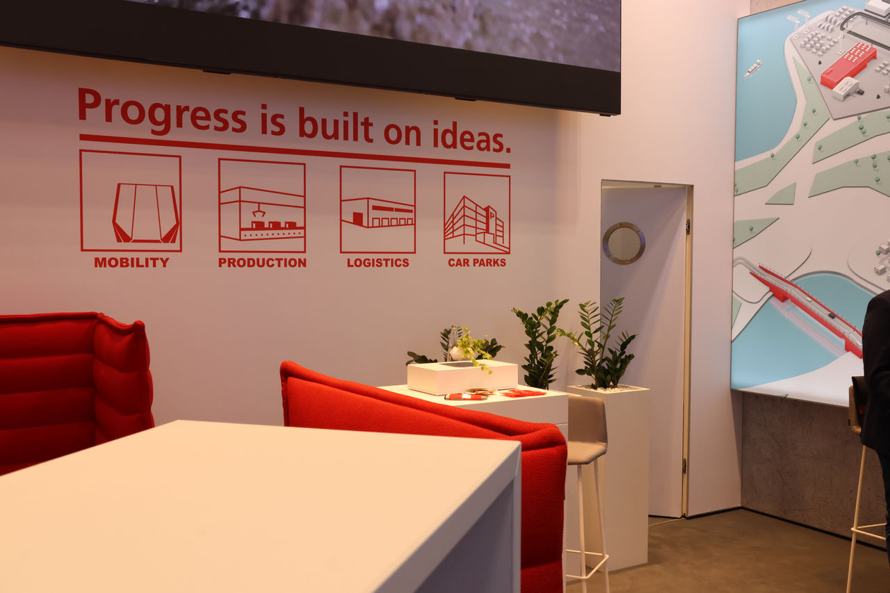 Impressionen vom Messestand Max Bögl