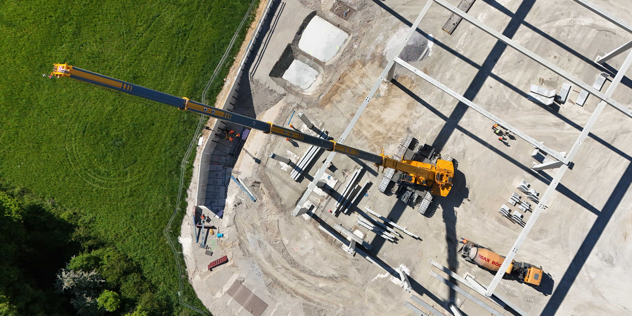 Intaurus baut mit dem Umweltbeton Bögl für die Zukunft