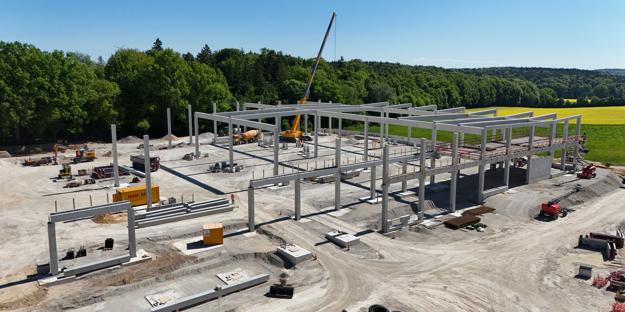 Intaurus baut mit dem Umweltbeton Bögl für die Zukunft