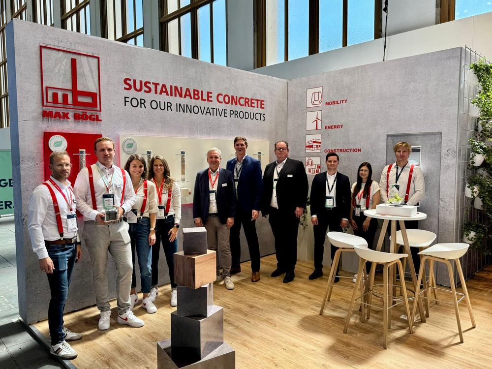 MB präsentiert Umweltbeton