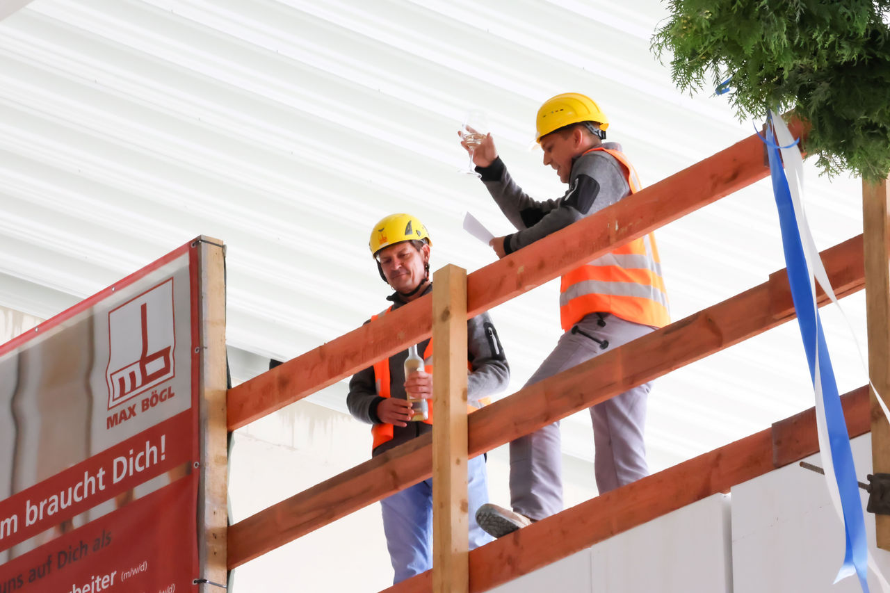 Richtfest bei Max Bögl