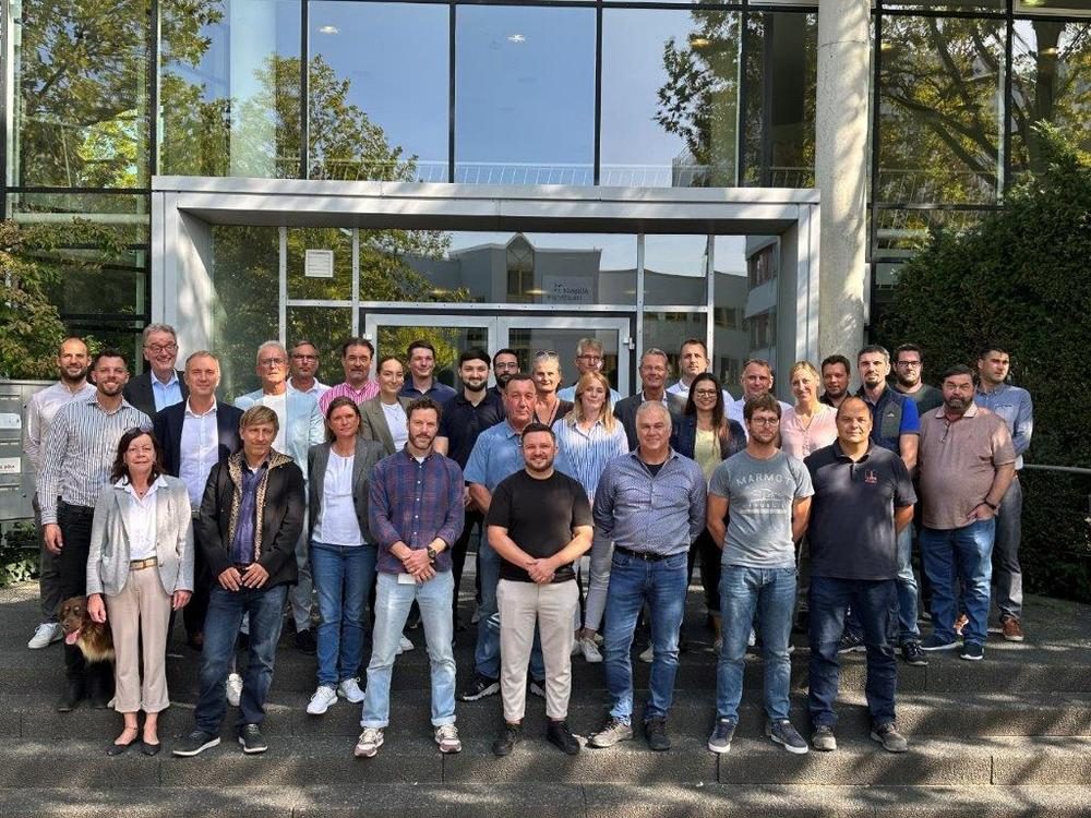 Das Team des Standorts Stuttgart freut sich auf die nächsten 25 Jahre voller toller Projekte.