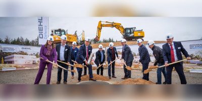 Am Standort Röthenbach von Diehl Defence erfolgte gestern die Grundsteinlegung für einen weiteren Gebäudekomplex und ein Parkhaus als Teil einer umfassenden Standortentwicklung.