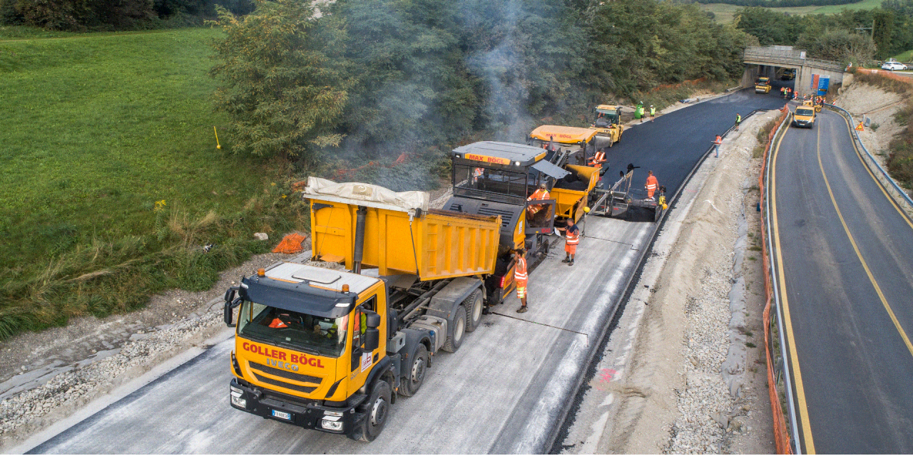 Goller Bögl erweitert Geschäftsfeld um Asphaltbau in Südtirol