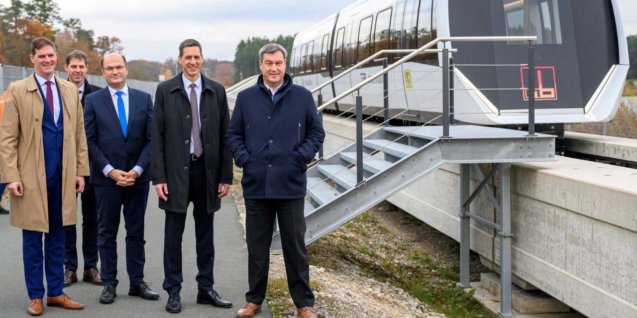 Markus Söder zu besuch Beim TSB / Transport System Bögl