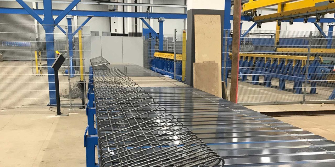 Neue Mattenschweißanlage