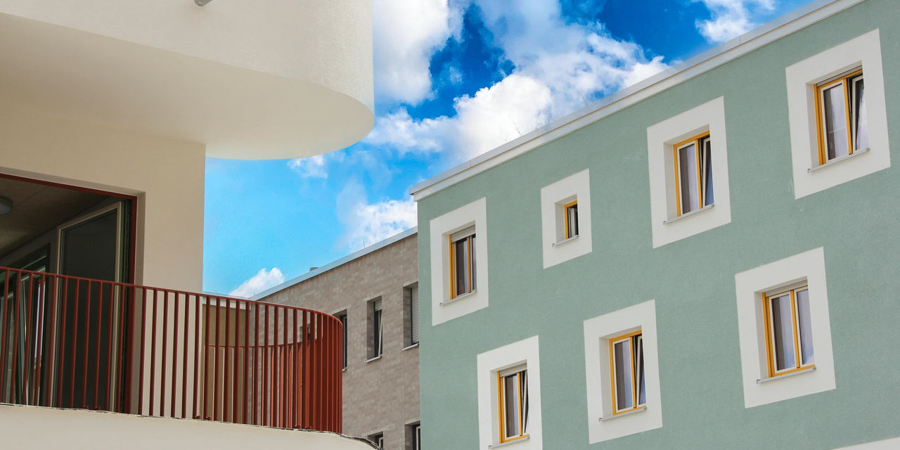 Fassade Regensburger Viertel