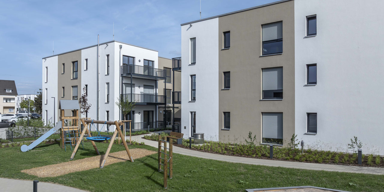 Euskirchen, 6 Punkthäuser mit Kellergeschoss