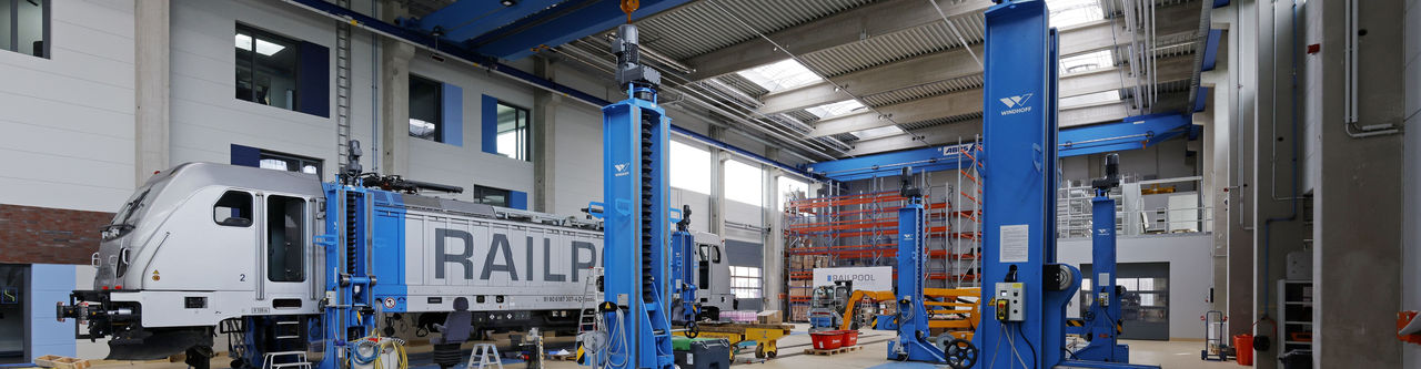 Hamburg, Wartungshalle RAILPOOL