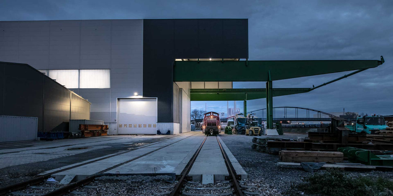 Schwerlastverladehalle Kübler