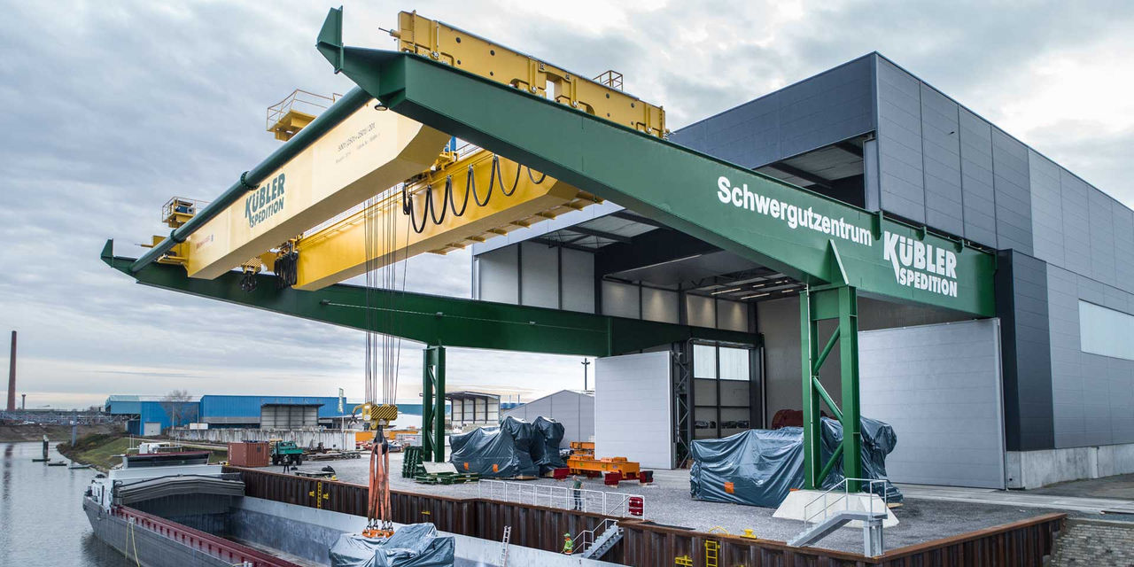 Schwerlastverladehalle Kübler