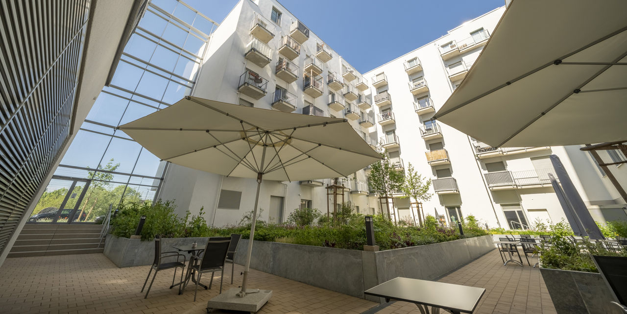 Rosenheim, Studentenwohnheim und Seniorenwohnzentrum