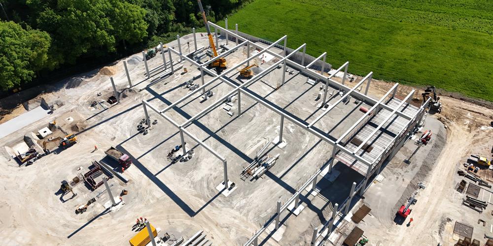 Intaurus baut mit dem Umweltbeton Bögl für die Zukunft