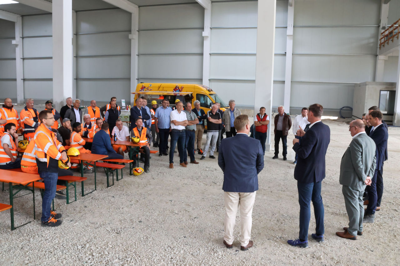 Richtfest bei Max Bögl