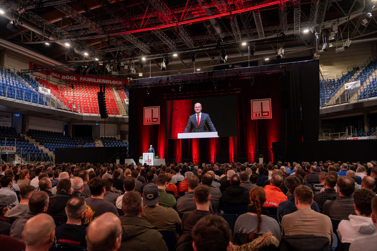 Works meeting of the Max Bögl Group 2024: With optimism, foresight and the right strategy through turbulent times
