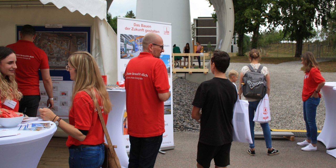 Karrieretag 2022 der Firmengruppe Max Bögl