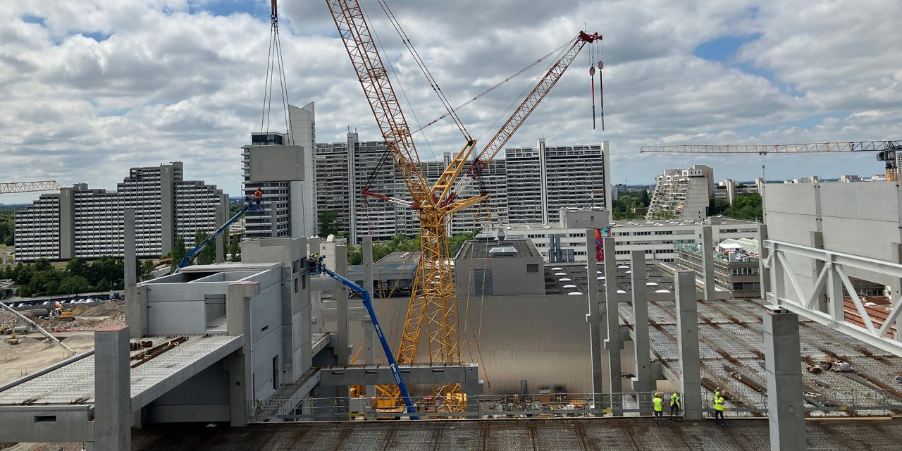 Firmengruppe Max Bögl baut neue Montagehallen in München