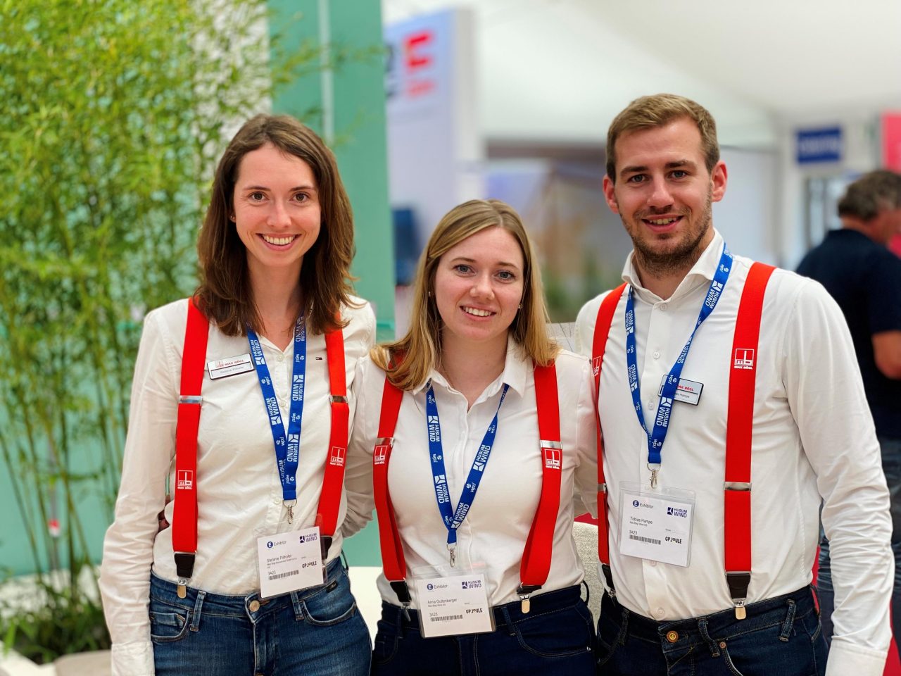 Messestand Hybridturm Bögl 