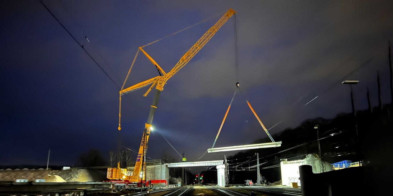 Neue Bahnbrücke in Günzburg offiziell eröffnet