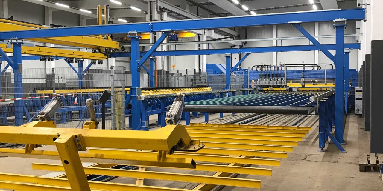 Neue Mattenschweißanlage