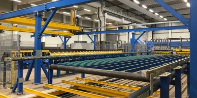 Neue Mattenschweißanlage 