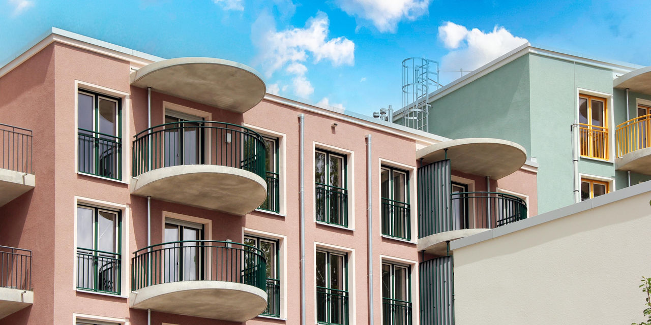 Fassade Regensburger Viertel