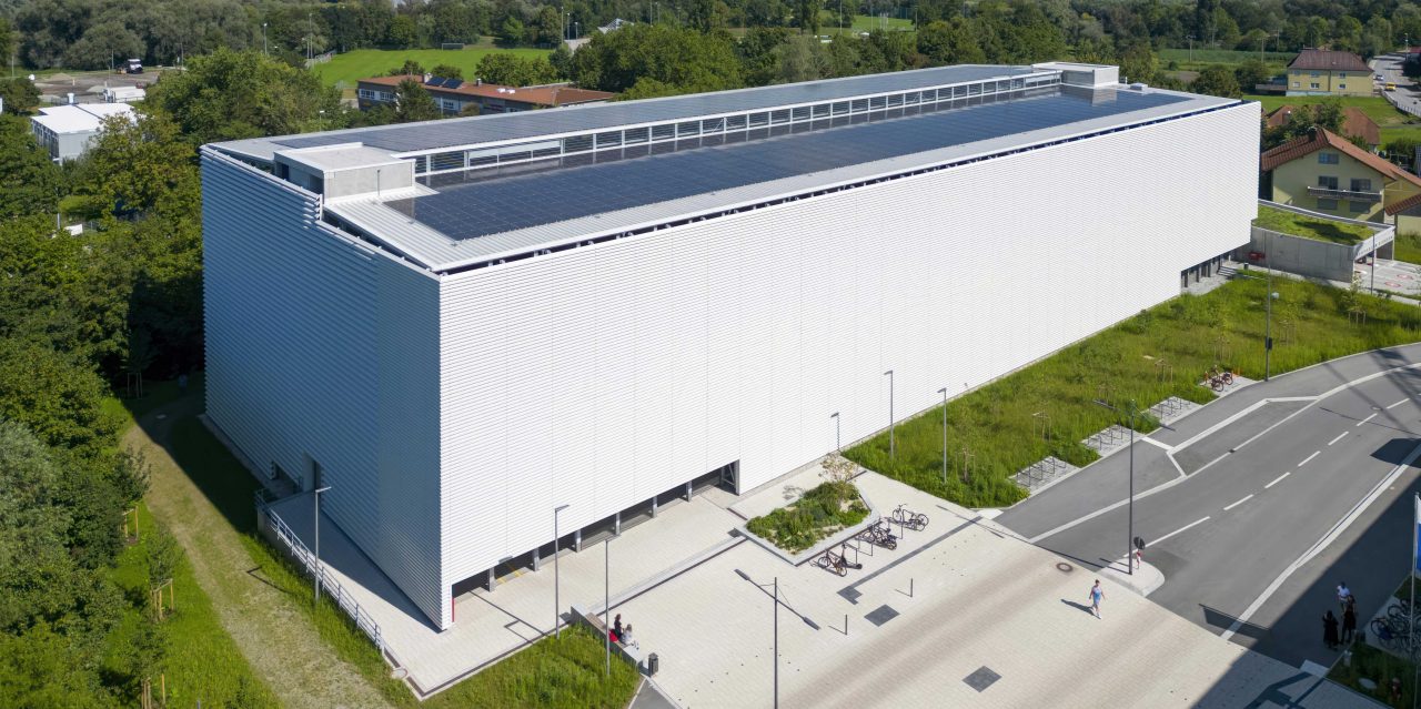 Neues Städtisches Parkhaus in Straubing