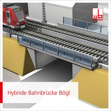 Hybride Bahnbrücke Bögl